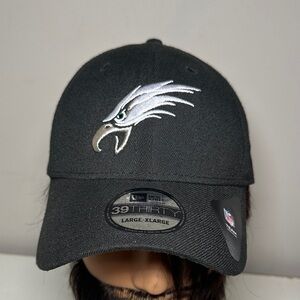 New Era Philadelphia Eagles New Black Deceptor Custom Cap